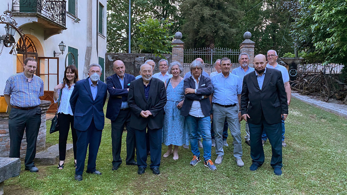 La presentazione del libro a Fratta Polesine, con tutti i "padri" della legge