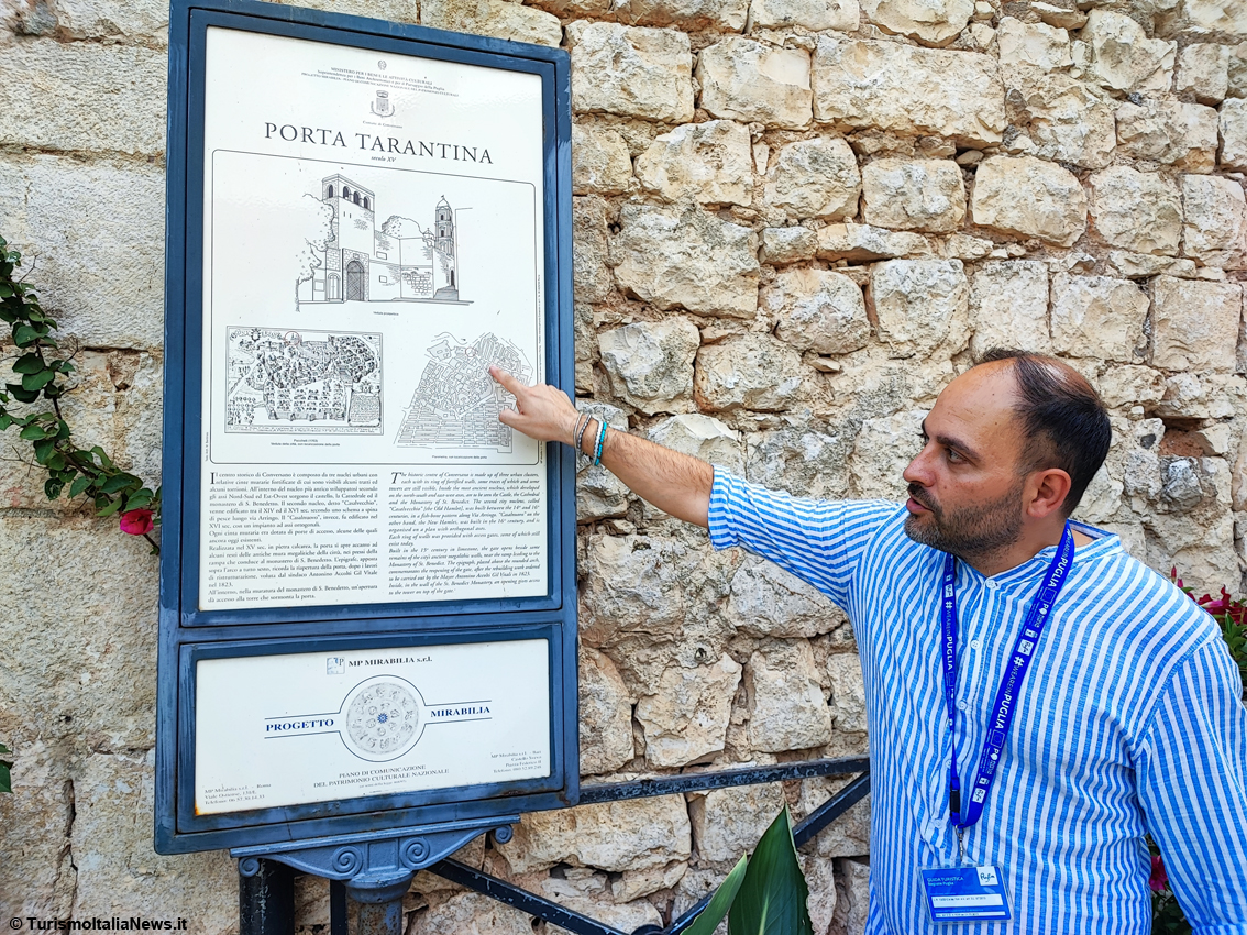 Vito Antonio Galasso, il presidente della Pro Loco di Conversano