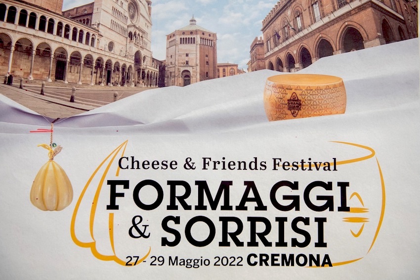 Dal 27 al 29 maggio nel centro storico di Cremona si tiene la seconda edizione di”'Formaggi e Sorrisi - Cheese & Friends Festival”
