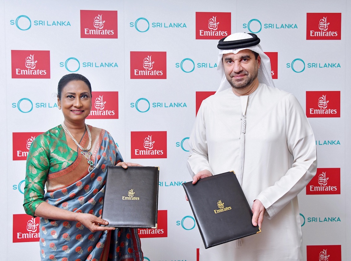 Accordo tra Emirates e Sri Lanka Tourism Promotion Bureau per favorire il turismo nel Paese