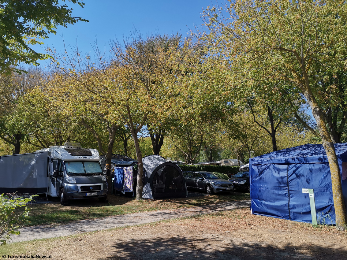 Il camping village “Marina di Venezia”