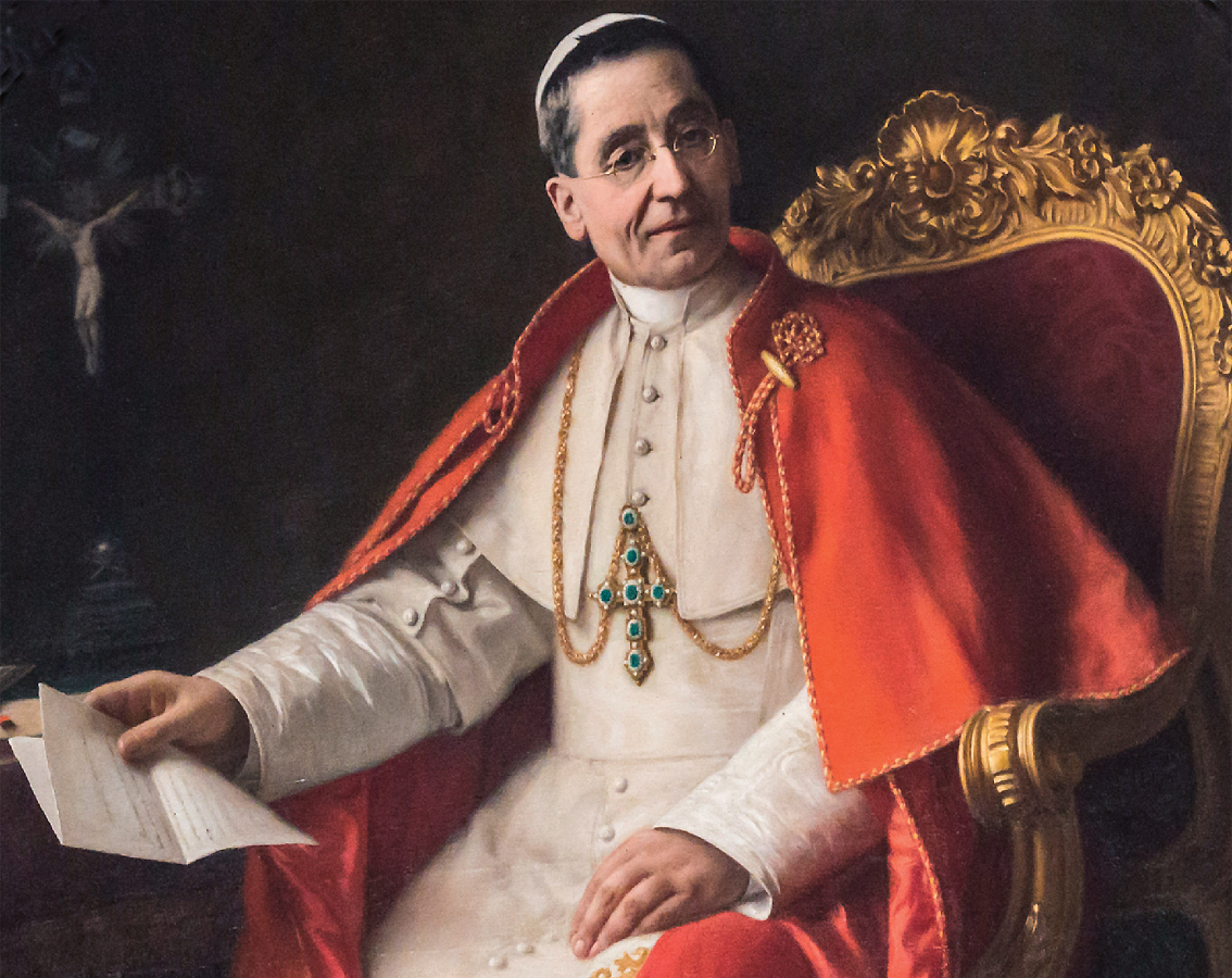 Per il centenario di Papa Benedetto XV in mostra a Genova dipinti, sculture e oggetti preziosi donati dal Papa alla sua città