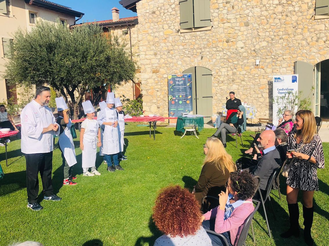 Guerino Auriemma, animatore dell’evento di show cooking
