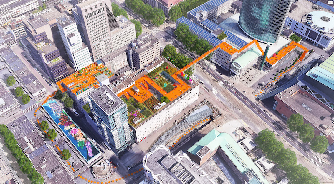 Rotterdam Rooftop Walk: camminare sui tetti della città sul Nieuwe Maas e pensare a un futuro sostenibile e green