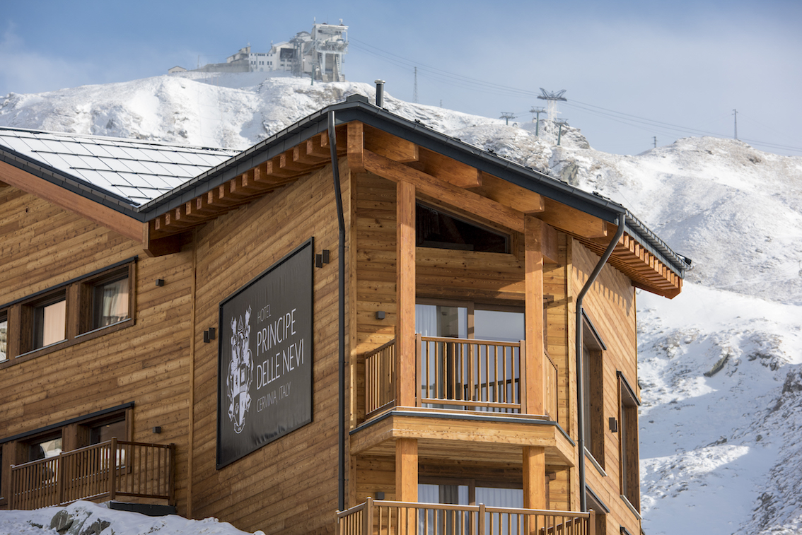 Breuil-Cervinia, tra le piste da sci due interventi architettonici e due identità: ecco l’Hotel Principe delle Nevi