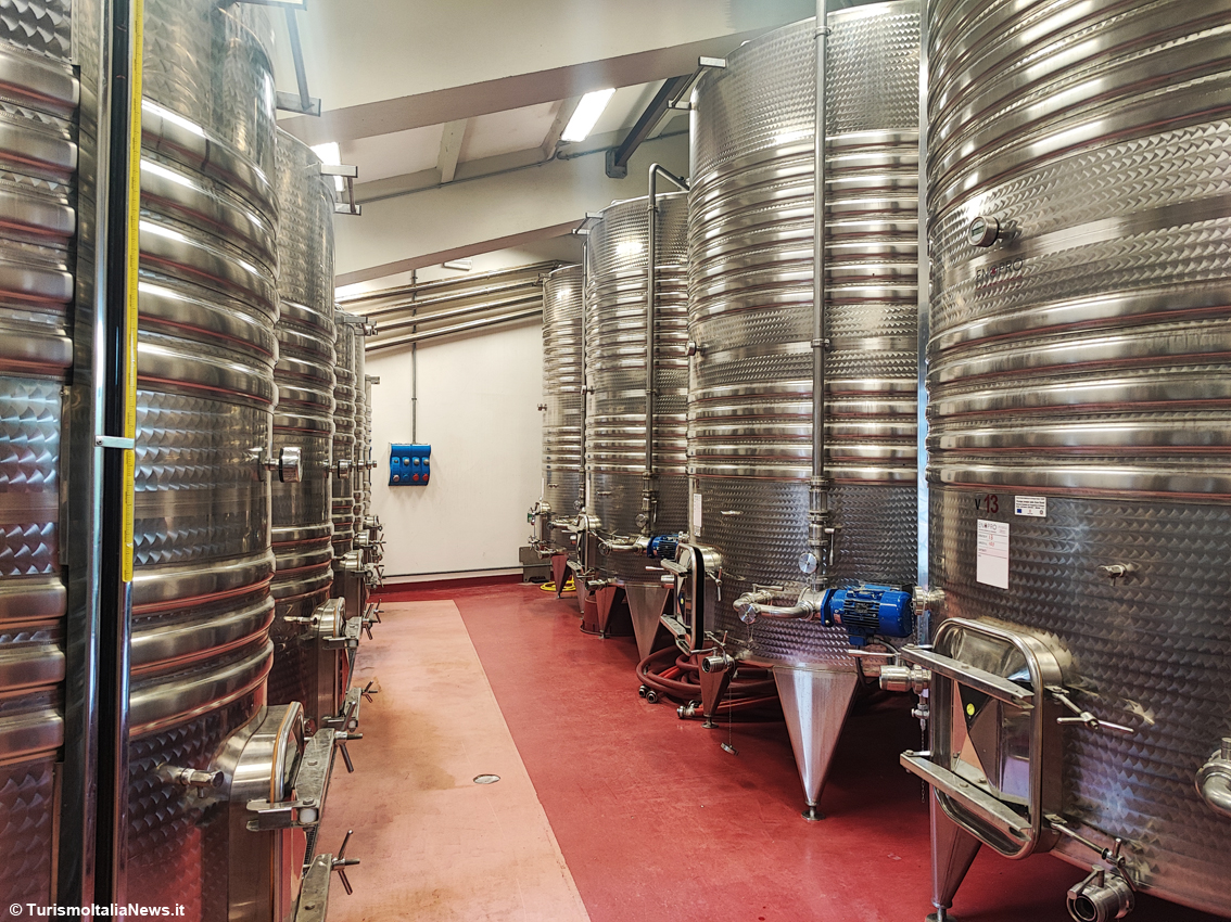 Umbria, sotto il castello di Collelungo le antiche gallerie della Cantina svelano il gustoso mondo dei Conti Faina