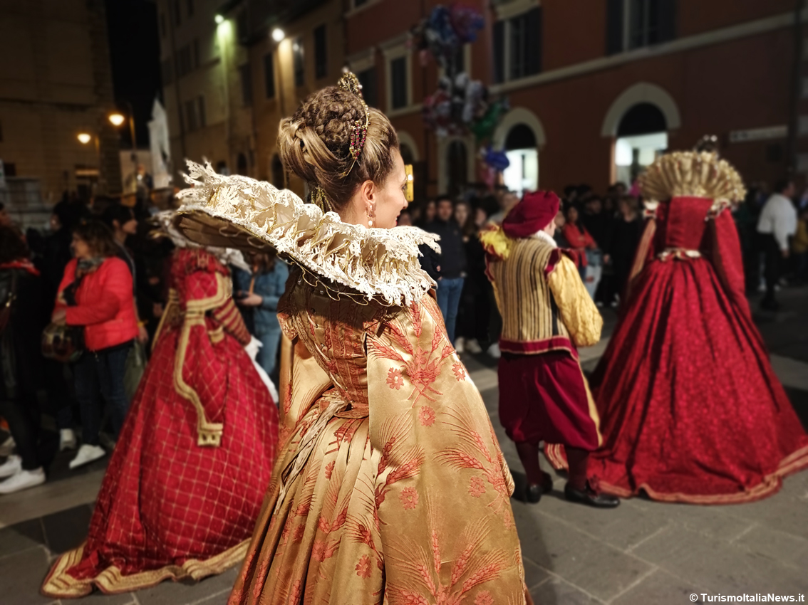 Giostra della Quintana a Foligno: nella splendida cornice di Palazzo Trinci c’è la “Cena Grande”