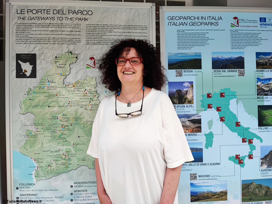 La direttrice del museo, Alessandra Casini