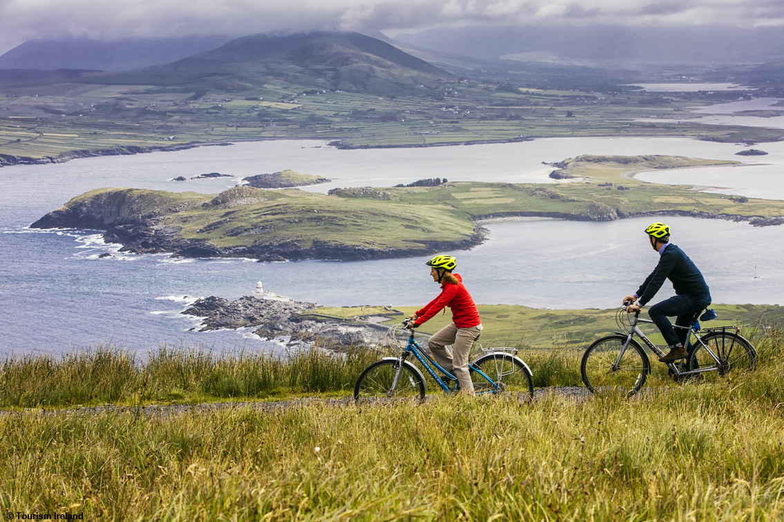 Cycling Valentia Island, Co. Kerry
