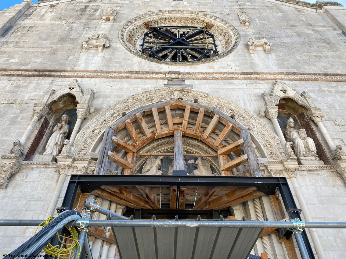 Pezzo per pezzo la Basilica di San Benedetto di Norcia torna a prendere forma, soluzioni tecniche innovative contro il sisma