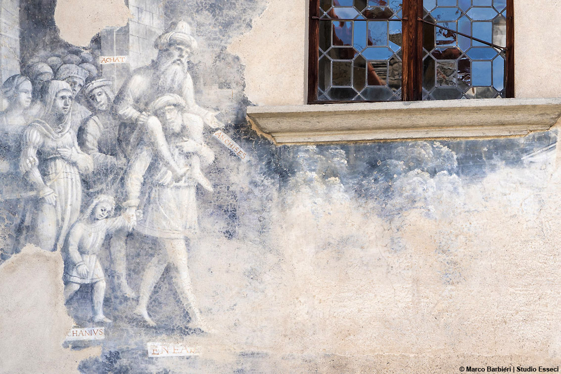 Il cortile svelato, restauro pilota a Palazzo Besta di Teglio grazie al progetto Interreg Italia – Svizzera ConValoRe