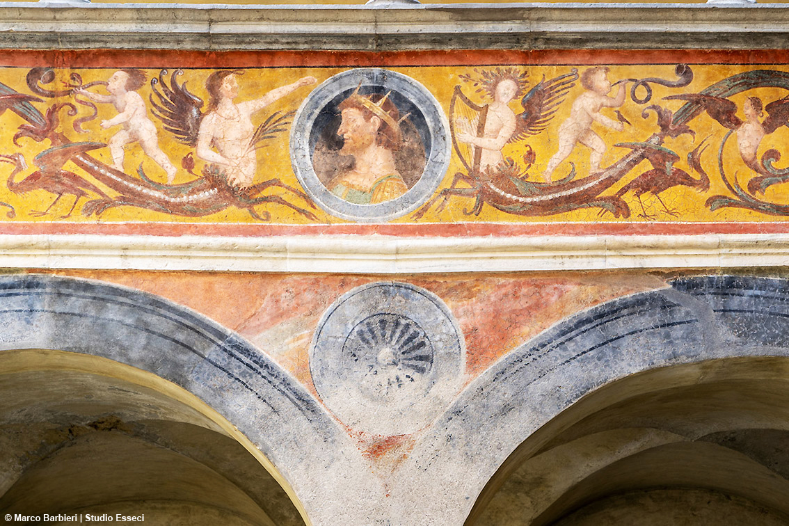 Il cortile svelato, restauro pilota a Palazzo Besta di Teglio grazie al progetto Interreg Italia – Svizzera ConValoRe