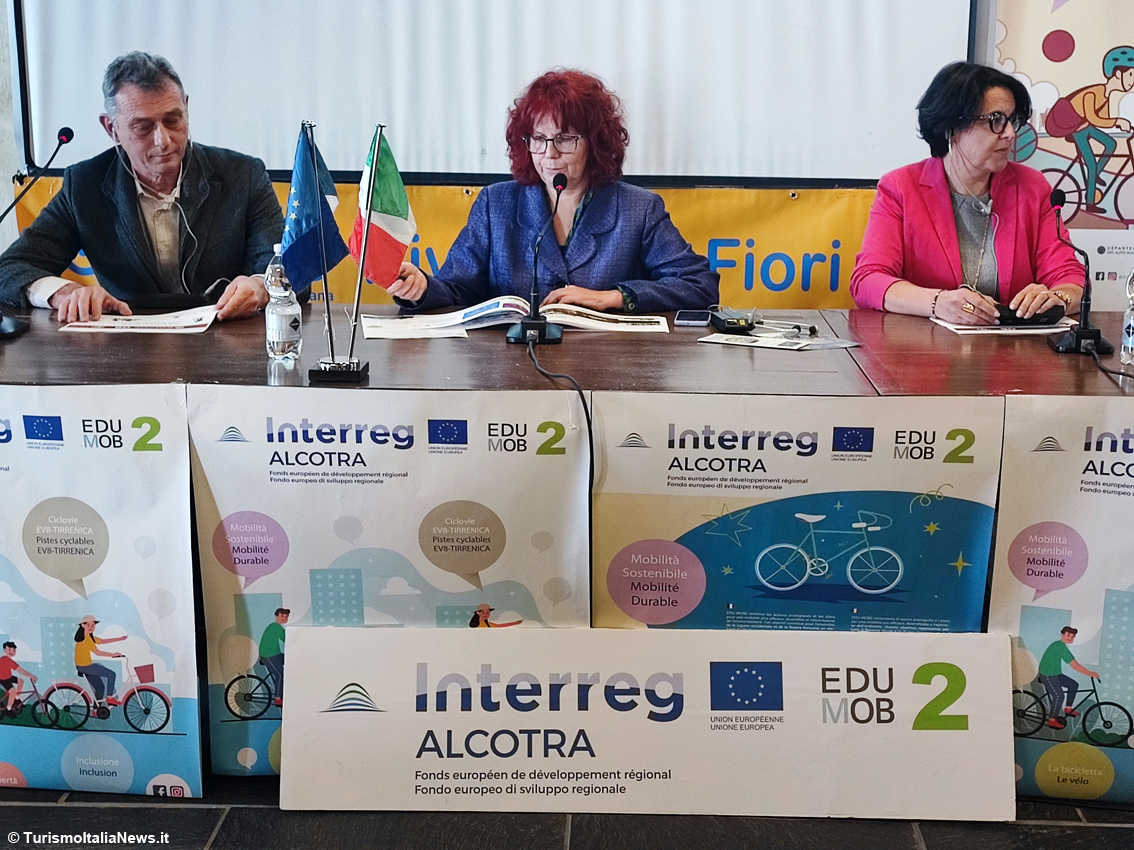 Il convegno svoltosi al Forte dell'Annunziata a Ventimiglia a conclusione di Edu-Mob2