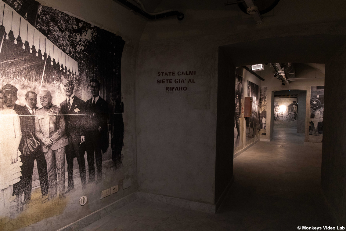 Riaprono il Rifugio antiaereo e il Bunker di Villa Torlonia: tornano visitabili le strutture sotterranee realizzate durante la Seconda guerra mondiale