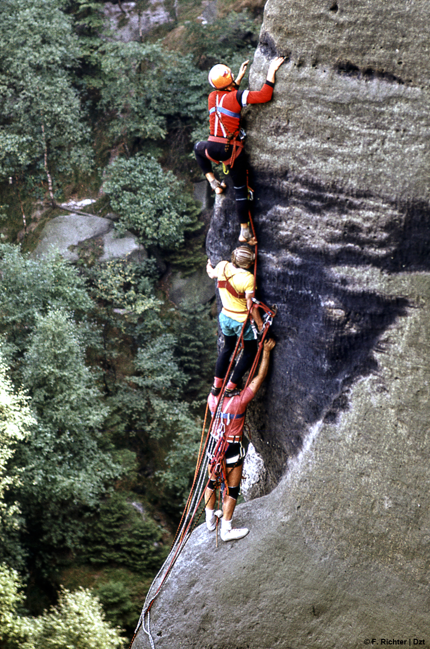 La pratica dell'alpinismo eco-friendly in Sassonia
