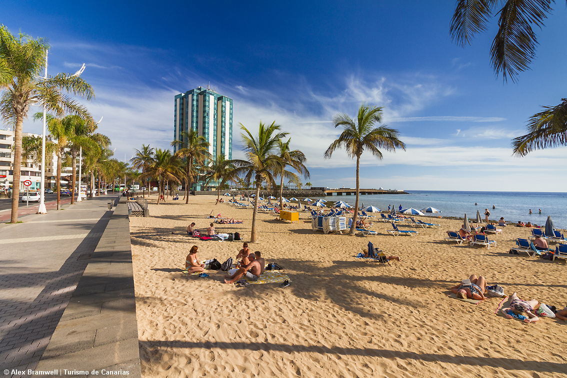 Lanzarote, Arrecife, Playa El Reducto
