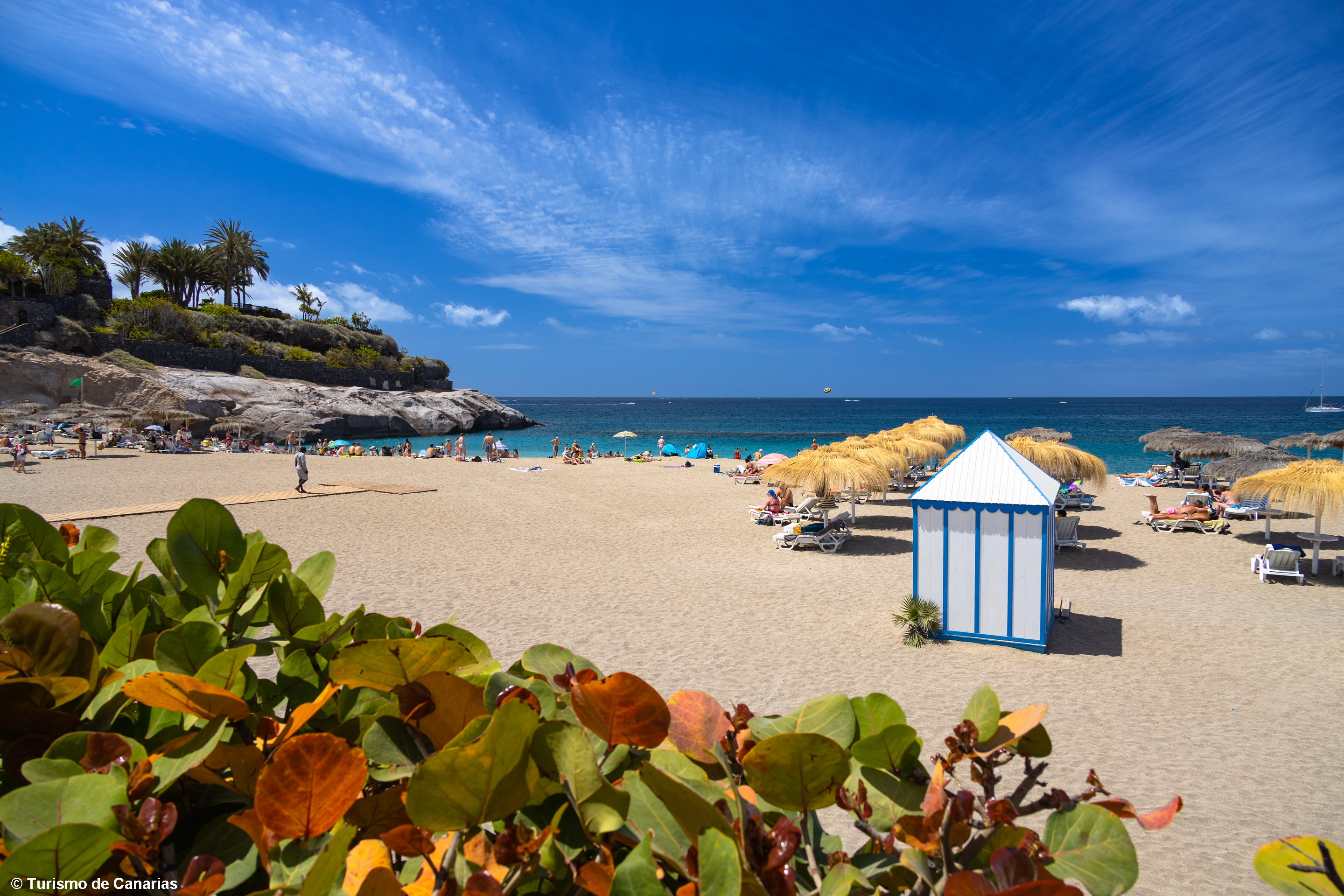Tenerife, Adeje, Playa del Duque