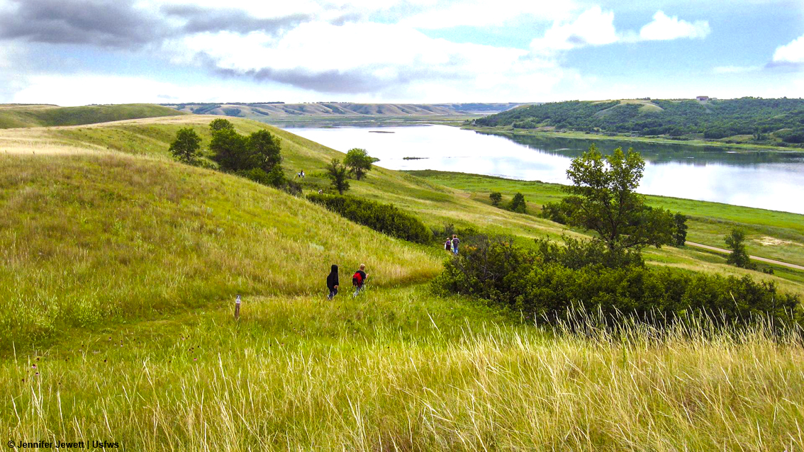 Munch's Coulee National Hiking Trail, Des Lacs National Wildlife Refuge