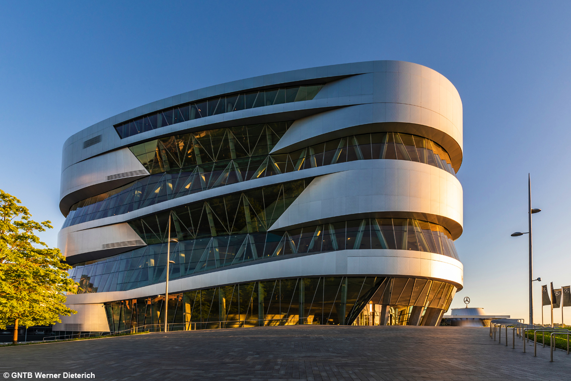 Stoccarda, il Mercedes Benz Museum