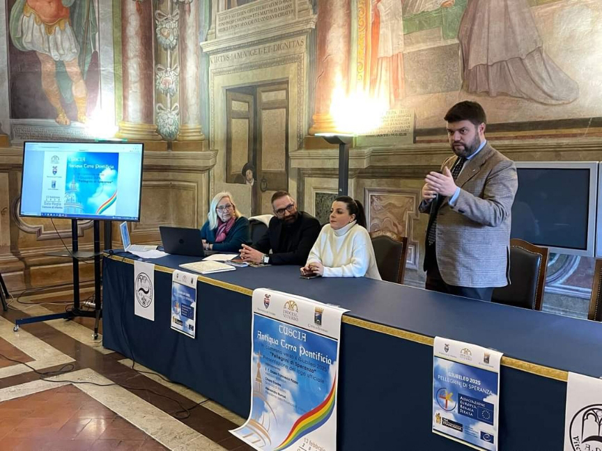 Tuscia pronta per il Giubileo 2025: l’"antiqua terra pontificia" presenta il logo celebrativo ufficiale