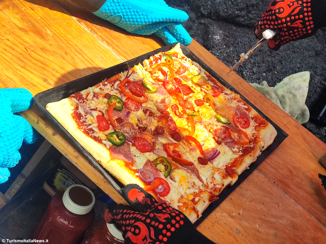 Chef Mario David García, inventore dell’Artes culinarias del Pacaya e soprattutto della Pizza Pacaya