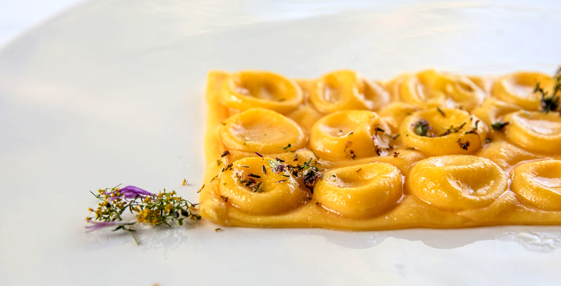 La Palta, Raviolo di ravioli in sei stagionature di Parmigiano Reggiano