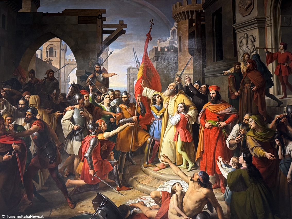 Il monumentale “Giuramento degli Anconitani” di Francesco Podesti