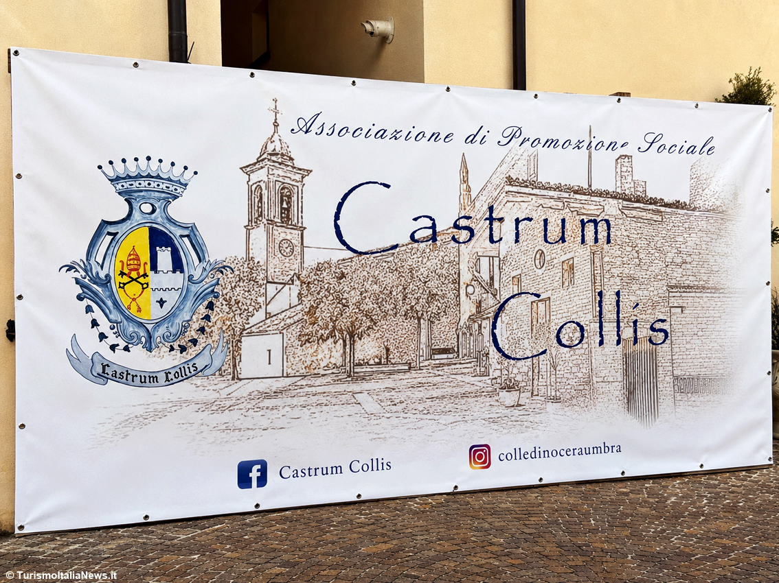 Colle di Nocera Umbra, il piccolo Castrum Collis che guarda la Flaminia (e che una volta era anche Comune pontificio)