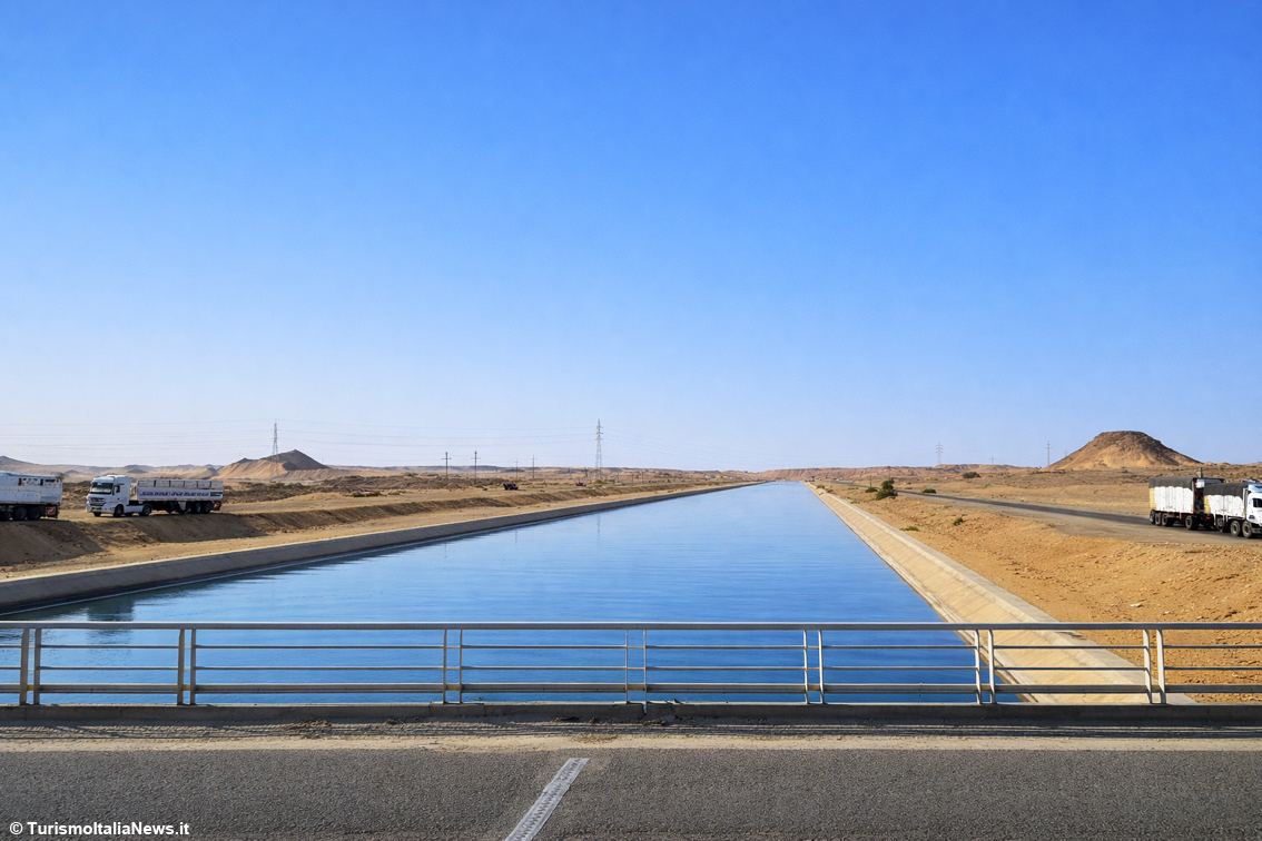 Dal Sahara al raccolto: il “miracolo verde” dell’Egitto che trasforma il deserto in campi fertili grazie al Nilo