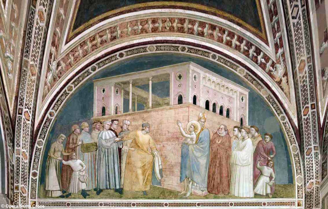 Giotto, la rivoluzione riemerge dalle pareti: a Santa Croce in Firenze rinascono le Storie di San Francesco