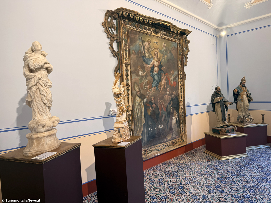 Lipari, il Palazzo dei Vescovi custodisce secoli di arte e devozione: un viaggio tra i tesori del museo diocesano