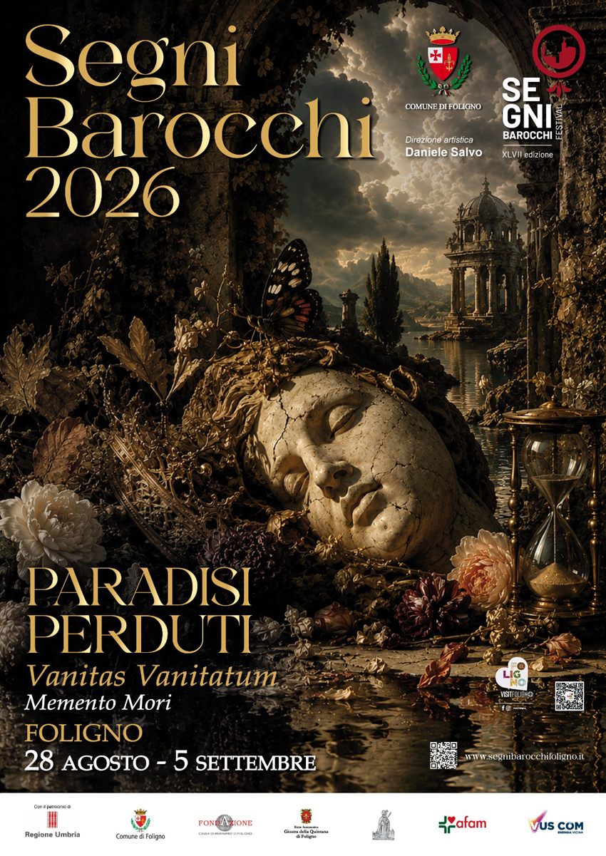 Foligno guarda nell’abisso del Barocco: “Paradisi perduti” tra splendore, vanità e memoria della morte