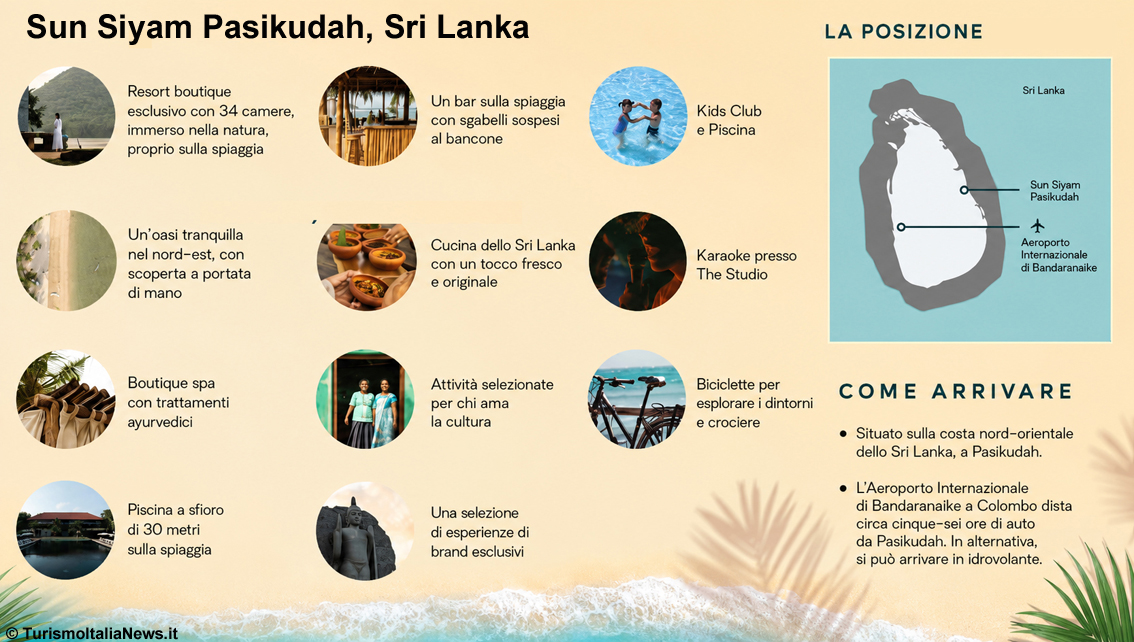Tra spiagge dorate, oceano infinito e l’incanto ancora segreto della costa orientale: ecco Sun Siyam Pasikudah, Sri Lanka