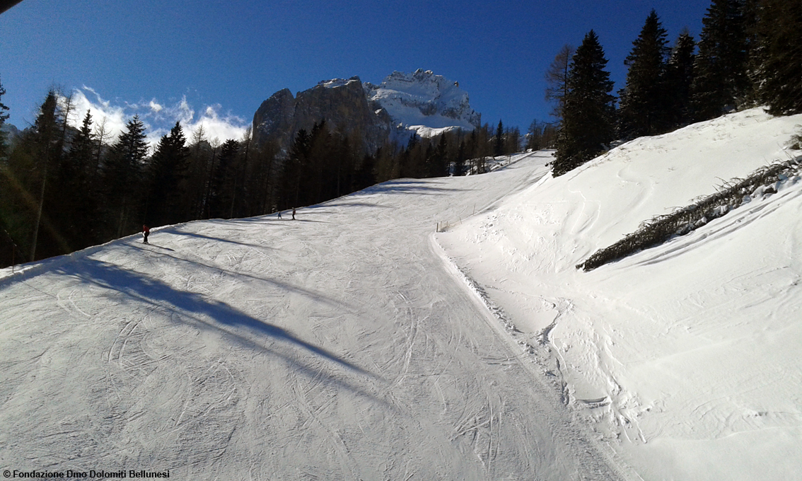 La Ski Area Val Comelico, pista Tre Picchi Padola